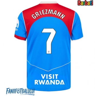 Atletico Madrid Antoine Griezmann #7 Tricou Fotbal Replică 2025-26 Barbati Treilea